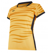 Yonex Tiger Wave T-Shirt Womens Yellow 2022
